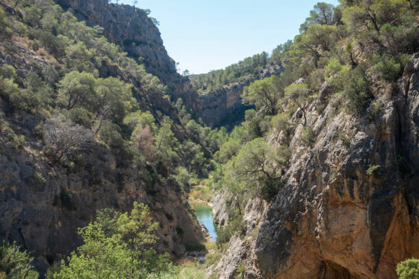 The fontcalda in the greenway of the ebro, Tarragona The fontcalda in the greenway of the ebro, Tarragona, Spain via verde spain stock pictures, royalty-free photos & images