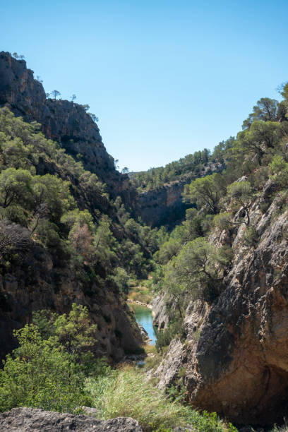 The fontcalda in the greenway of the ebro, Tarragona The fontcalda in the greenway of the ebro, Tarragona, Spain via verde spain stock pictures, royalty-free photos & images