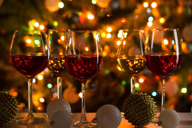 istock Crystal glasses of wine 1175250051