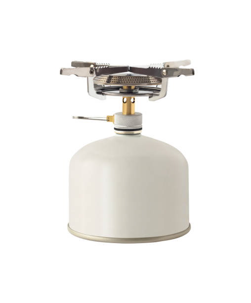 istock Camping gas stove and canister isolated 1175252299