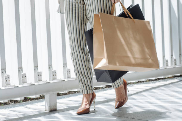 istock A Woman Shopping Mall 1175252543