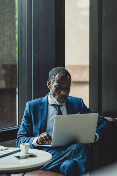 istock African Businessman Working on his Laptop 1175254798