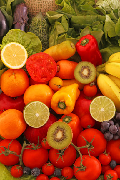 Fresh fruits and vegetables
