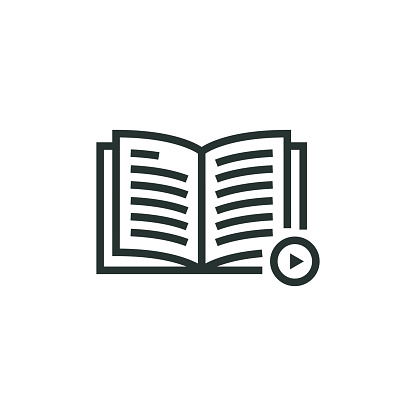 E-Learning Line Icon