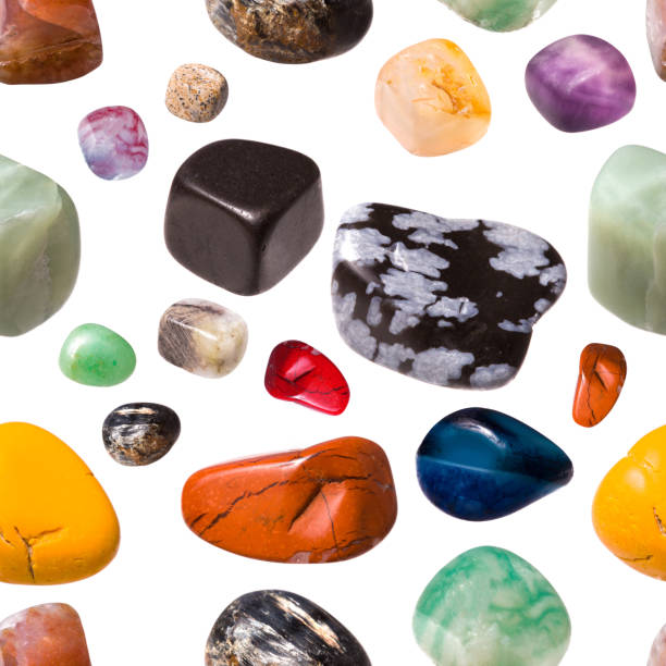 istock seamless pattern of different colored minerals isolated on white 1175264633