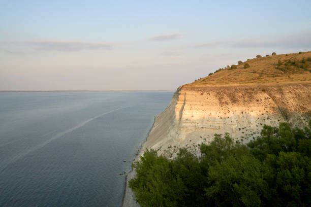 istock Beautiful view of Stepan Razin rock, Volga river 1175267165