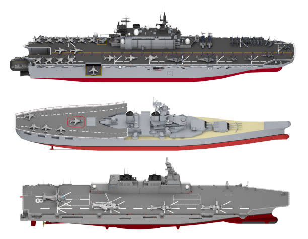 istock set of aircraft carriers isolated on white 1175273390