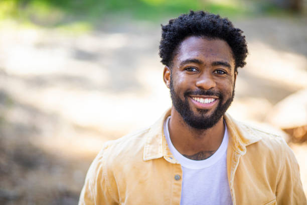 istock Portrait of a happy black man 1175279431