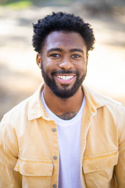 istock Portrait of a happy black man 1175279463
