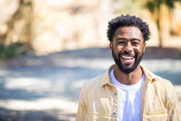 istock Portrait of a happy black man 1175280438