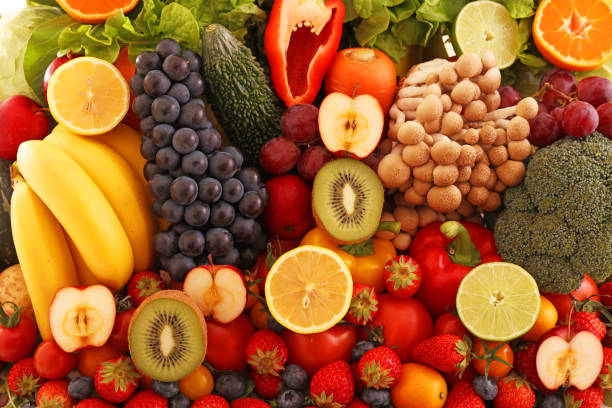 istock Fresh fruits and vegetables 1175280767