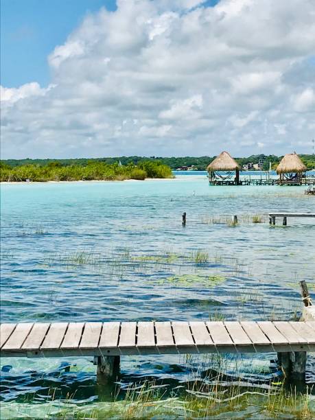 istock Island in lake Chimneys 1175281598