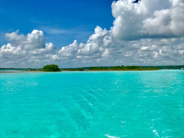 istock Island in lake Chimneys 1175283358