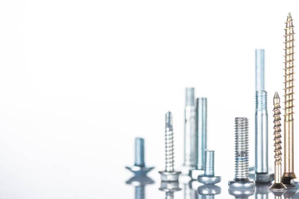 istock diverse shiny steel bolts and studs isolated on white 1175283371