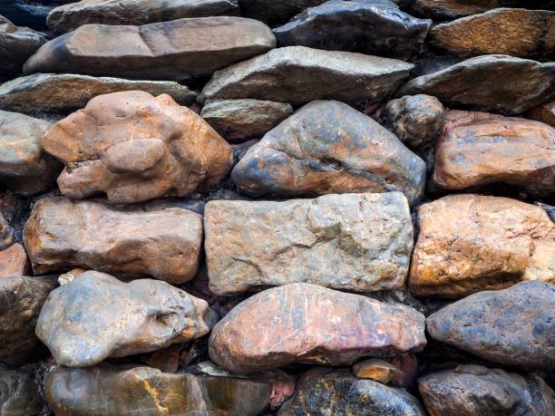 istock rock stone colorful. can use to background or wallpaper 1175283513