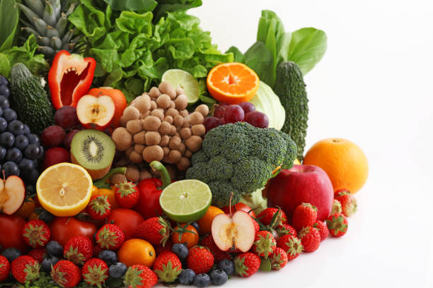 istock Fresh fruits and vegetables 1175285750