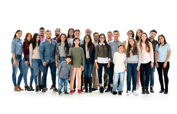 istock Large group of people in the studio 1175286019