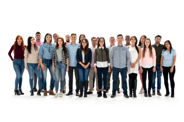istock Diverse group of people looking happy at the studio 1175286074