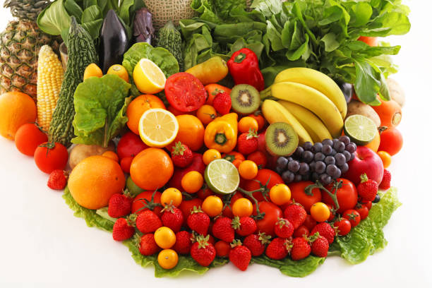 istock Fresh fruits and vegetables 1175288088