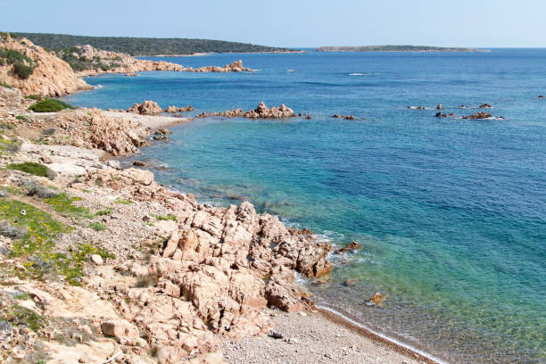 istock Mediterranean beach. Punta Rossa, Isola Caprera, La Maddalena 1175289896