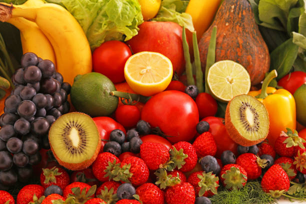 istock Fresh fruits and vegetables 1175292613