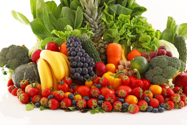 istock Fresh fruits and vegetables 1175294029