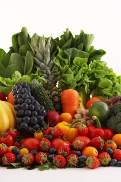 istock Fresh fruits and vegetables 1175296536
