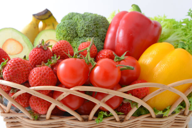 istock Fresh fruits and vegetables 1175296676
