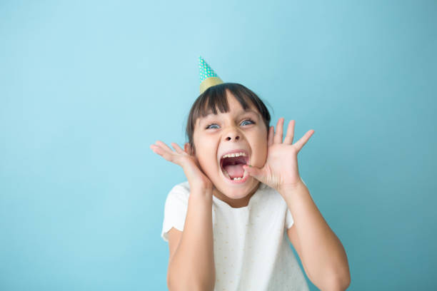 istock Happy party girl 1175300412