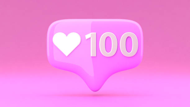 istock One hundred likes social media bubble with heart icon 1175300829