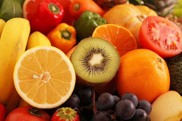 istock Fresh fruits and vegetables 1175303640