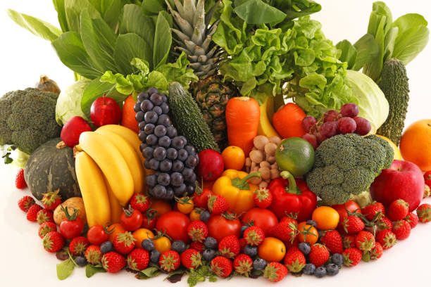istock Fresh fruits and vegetables 1175306630