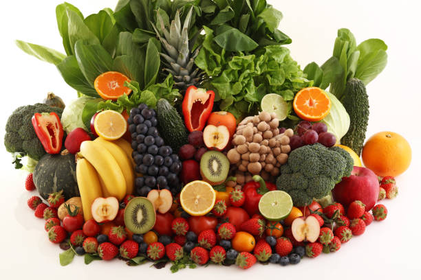 istock Fresh fruits and vegetables 1175306772