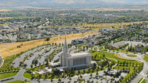 istock LDS Temple in South Jordan 1175306860