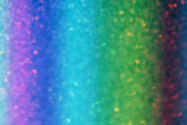 istock Soft colored wallpaper. Bokeh on smooth pastel abstract gradient background. Christmas and new year celebration light. 1175309549