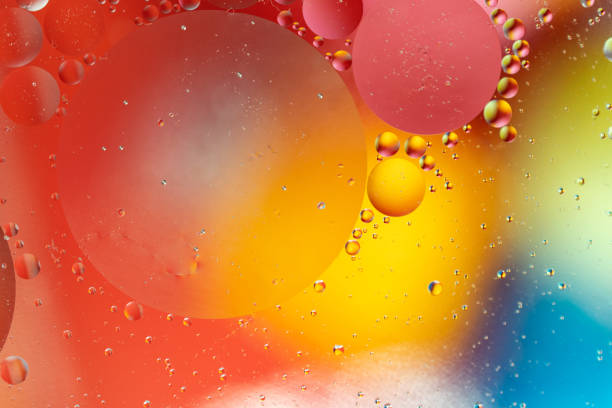 istock Abstract molecule sctructure. Water bubbles. Macro shot of air or molecule. Abstract space background. 1175313172