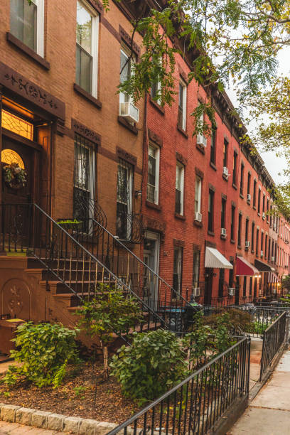 istock Row of apartments in Brooklyn 1175313851