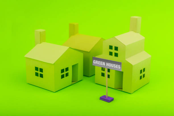 istock Green houses 1175313856