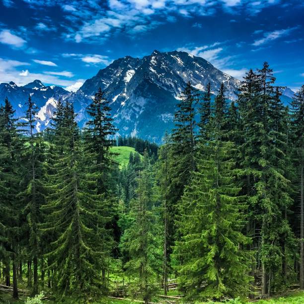 Mountain Watzmann in Bavaria Germany
