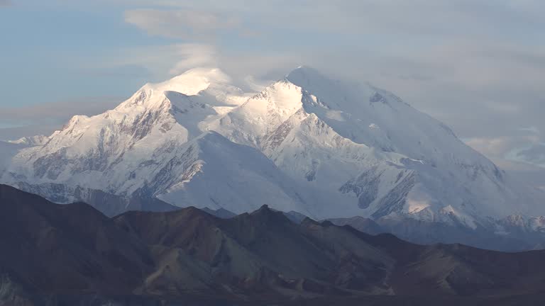 Denali National Park Alaska Scenic Landscape in Autumn