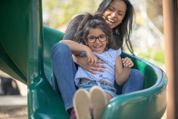 istock A young child and mother playing 1175358241