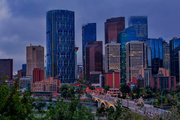 istock Misty Fog Over Downtown Calgary 1175378469