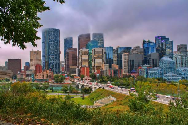 istock Misty Fog Over Downtown Calgary 1175378985