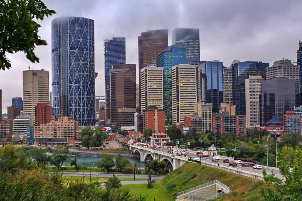 istock Misty Fog Over Downtown Calgary 1175378987