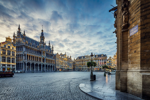 Plaza Grand Place en Bruselas, Bélgica photo