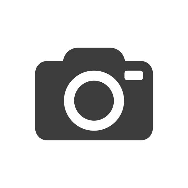 kamera-symbol - fotografisches bild stock-grafiken, -clipart, -cartoons und -symbole