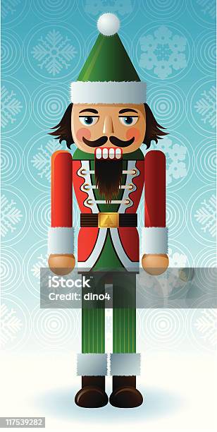 Young Santa Nutcracker Stock Illustration - Download Image Now - Nutcracker, Christmas, Toy Soldier