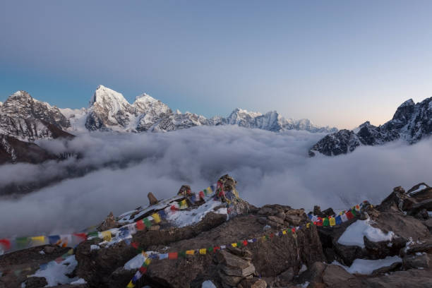 istock Mount Cholatse view from Gokyo Ri. 1175405997