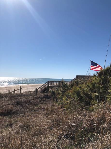 istock God Bless the USA.....and the beach!!! 1175407254