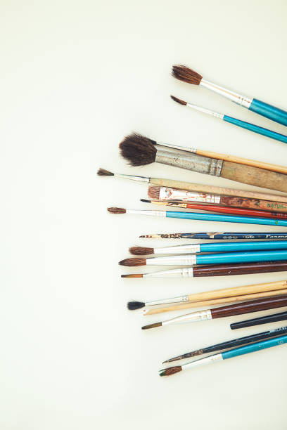 istock Set of paint brush 1175421032